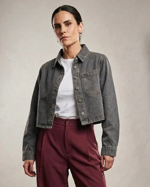 Sobrecamisa Mezclilla