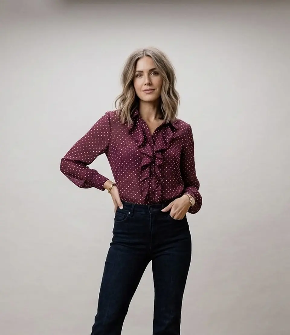 Blusa Puntos  3