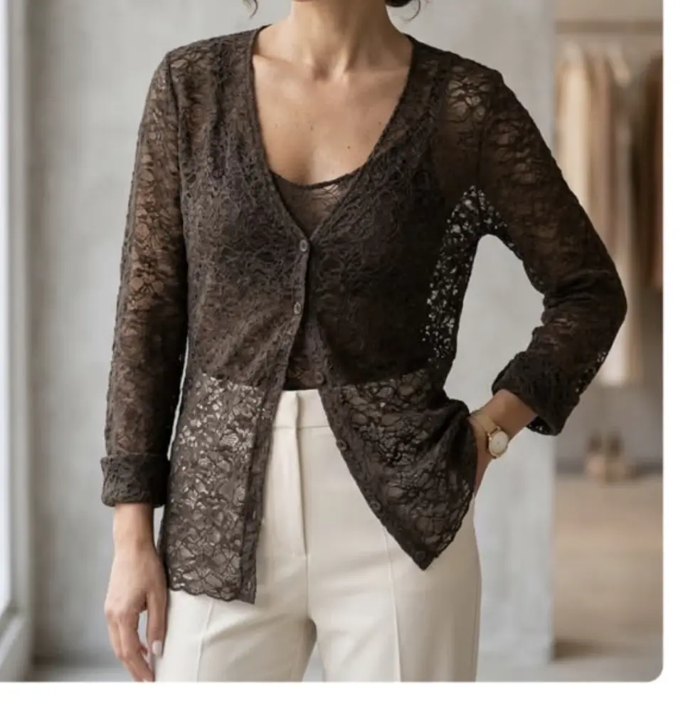 Sweater DUO Encaje 3