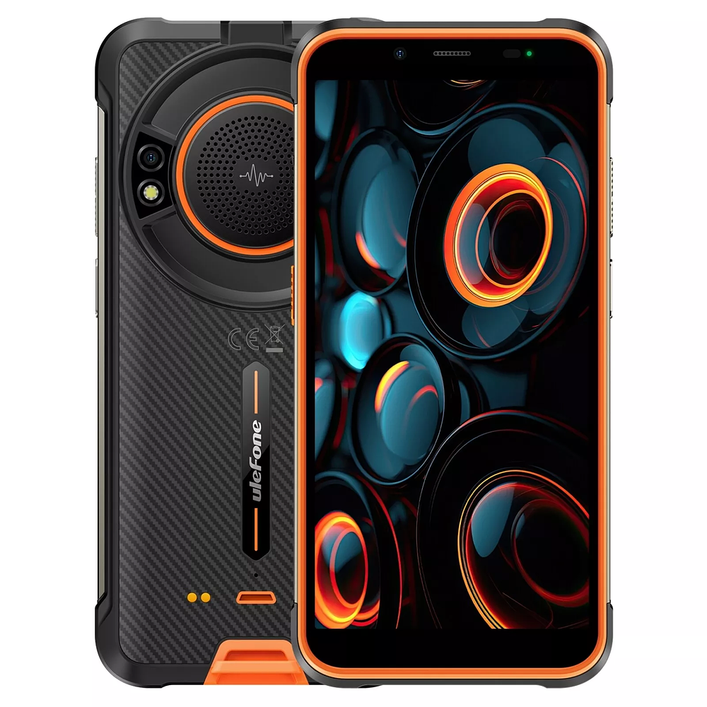 Ulefone Power Armor 16S 8GB RAM+128ROM Android 13 9600mAh Batería Naranja