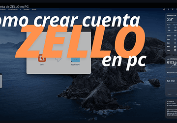 ¿Como crear una cuenta de zello?