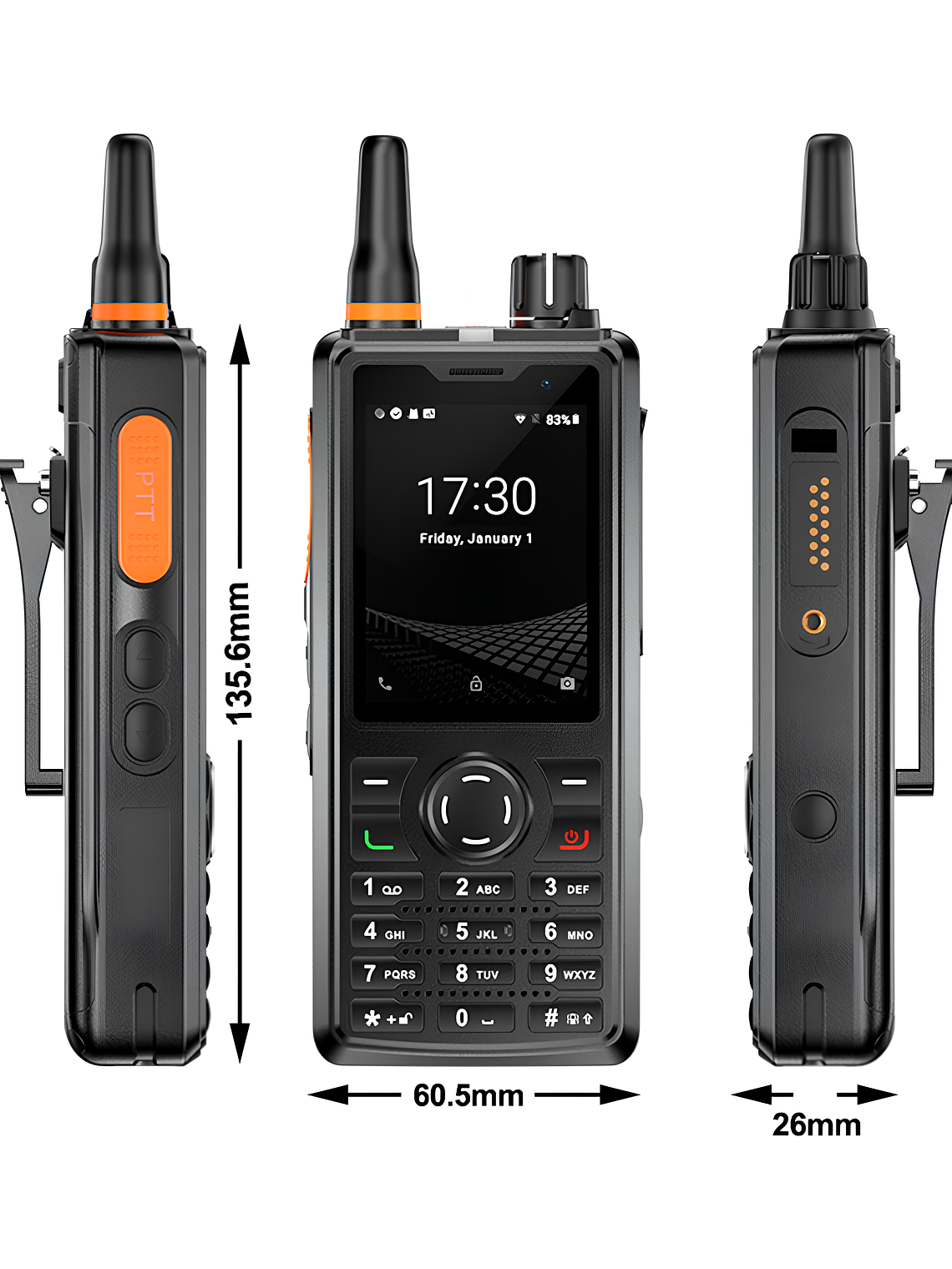 Radio Celular POC Zello F41 7