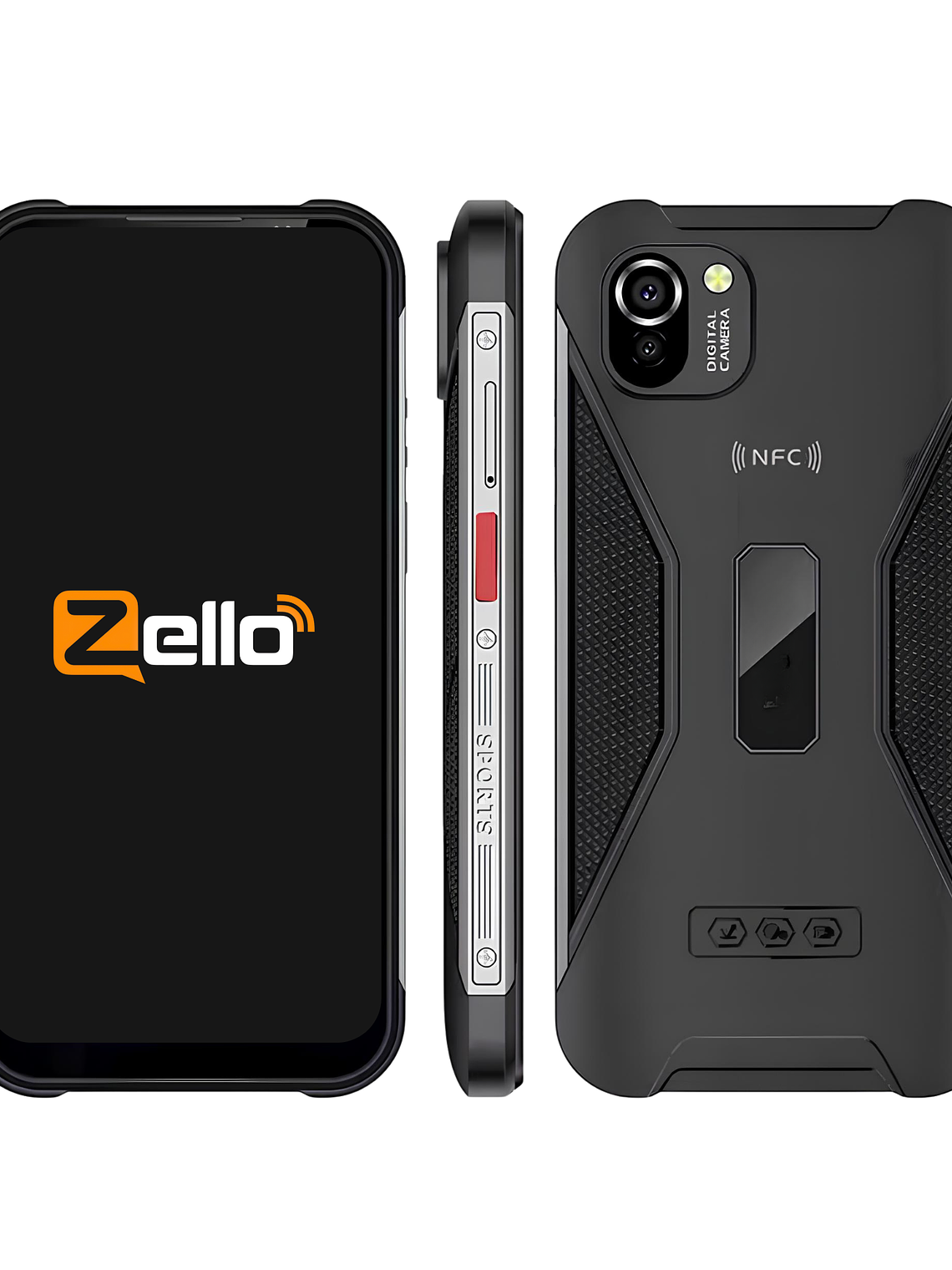 Radio Celular SmartRadio POC Zello W555 Redes Sociales 1