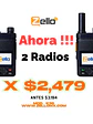 OFERTA   2 Radios  K36   ZELLO - Miniatura 1