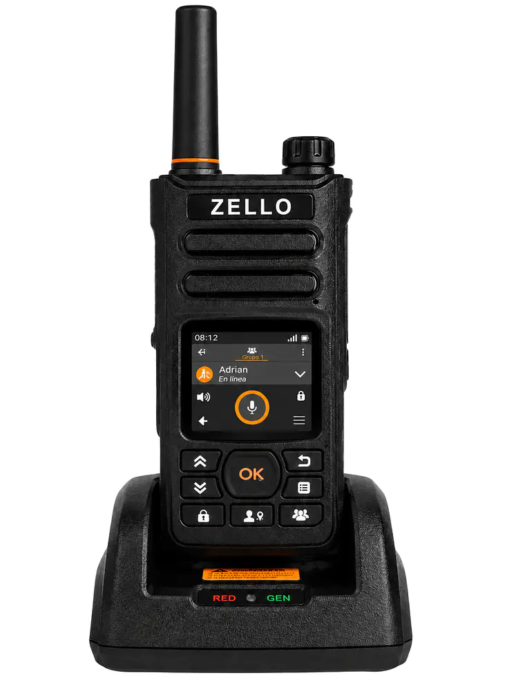 Radio POC Zello Orange PLUS OBSEQUIO CARGADOR BASE POR INTRODUCCION 1