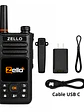 Radio POC Zello Orange PLUS OBSEQUIO CARGADOR BASE POR INTRODUCCION - Miniatura 8