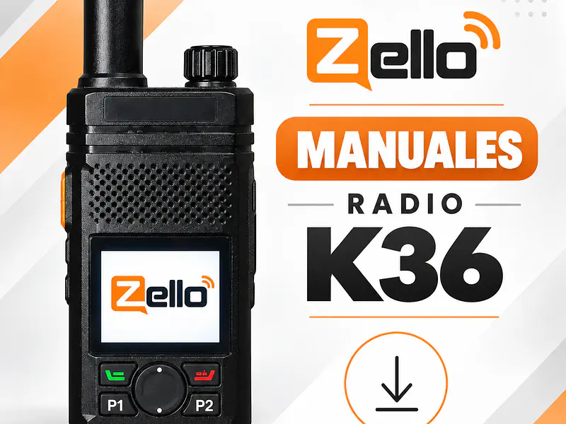 Manuales Radio K36 Zello