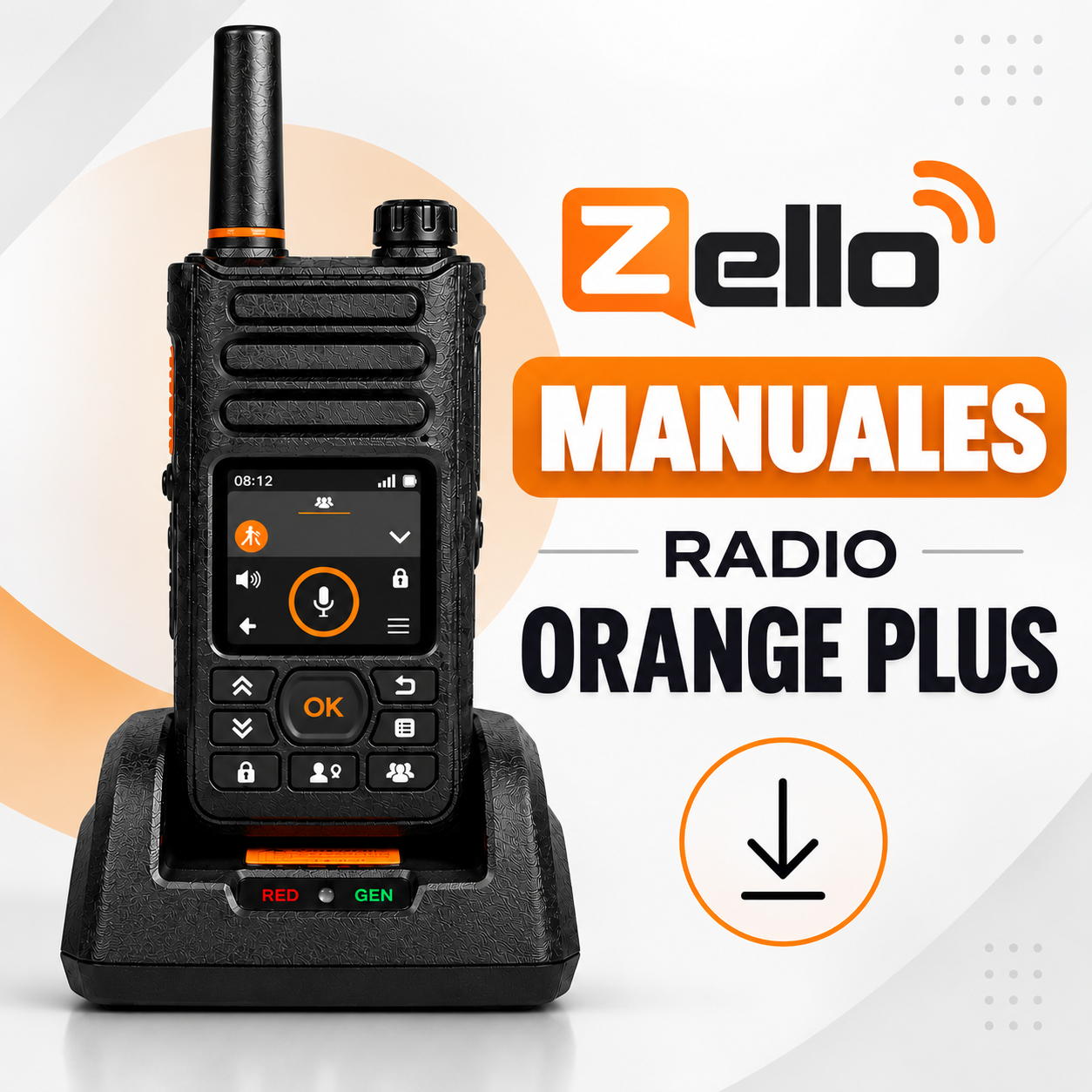 Manuales Radio Orange Plus Zello