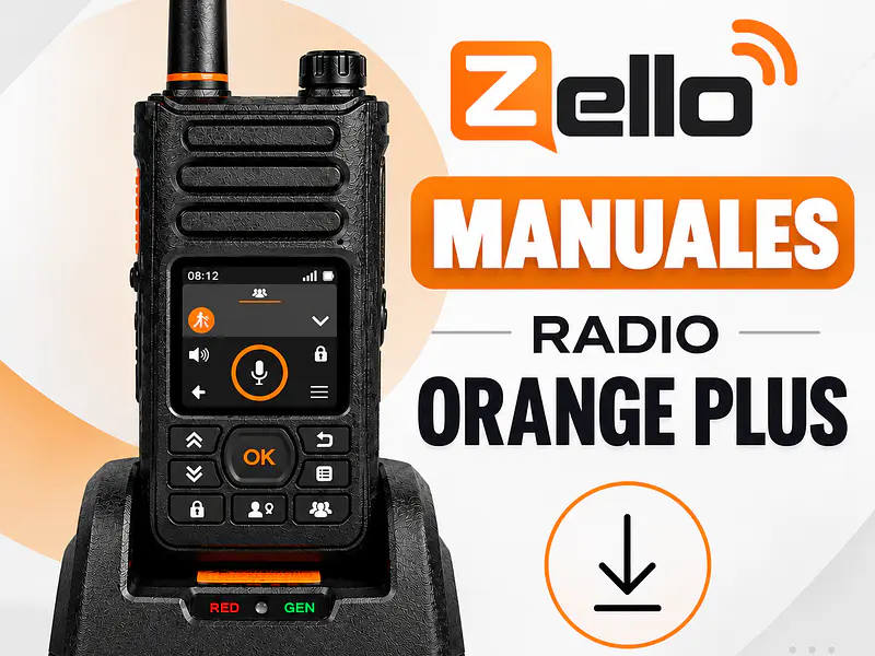 Manuales Radio Orange Plus Zello
