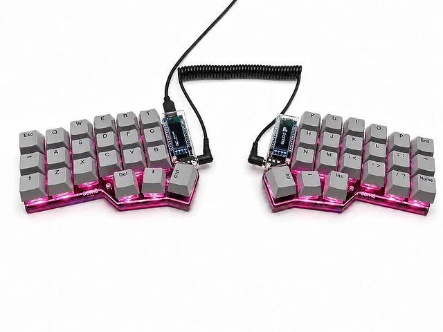 Corne MX Hotswap Full RGB - Split Keyboard Assembled