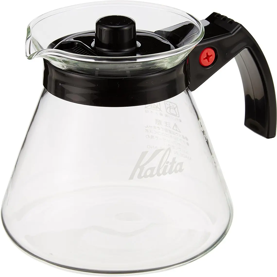 Servidor de Café Kalita 500N - Vidrio Resistente al Calor 500ml para 2-4 Personas 1