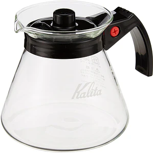 Servidor de Café Kalita 500N - Vidrio Resistente al Calor 500ml para 2-4 Personas