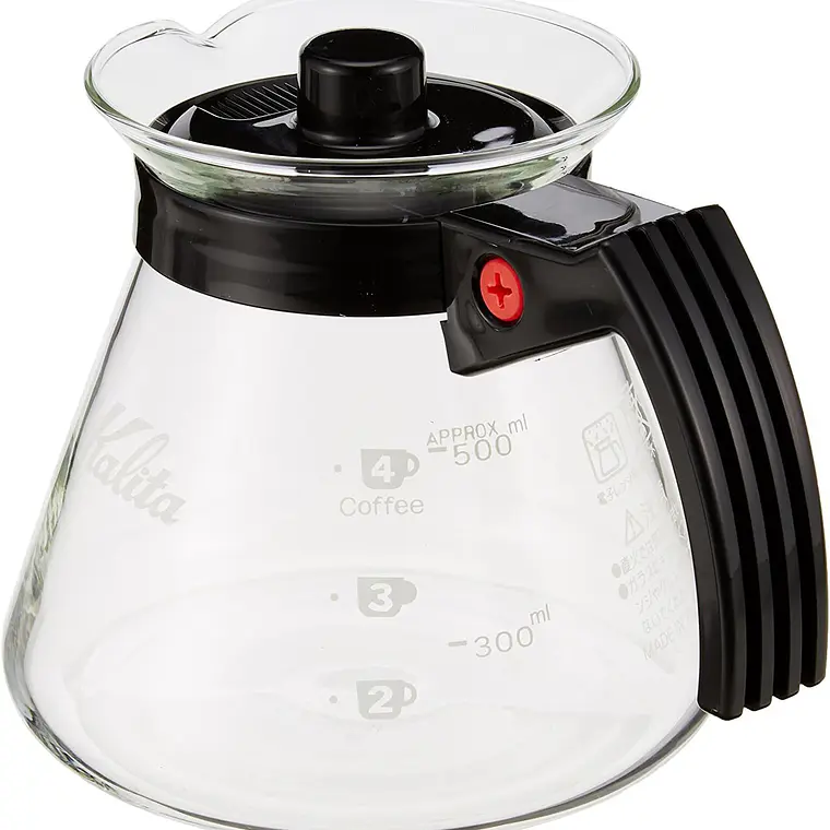 Servidor de Café Kalita 500N - Vidrio Resistente al Calor 500ml para 2-4 Personas 2