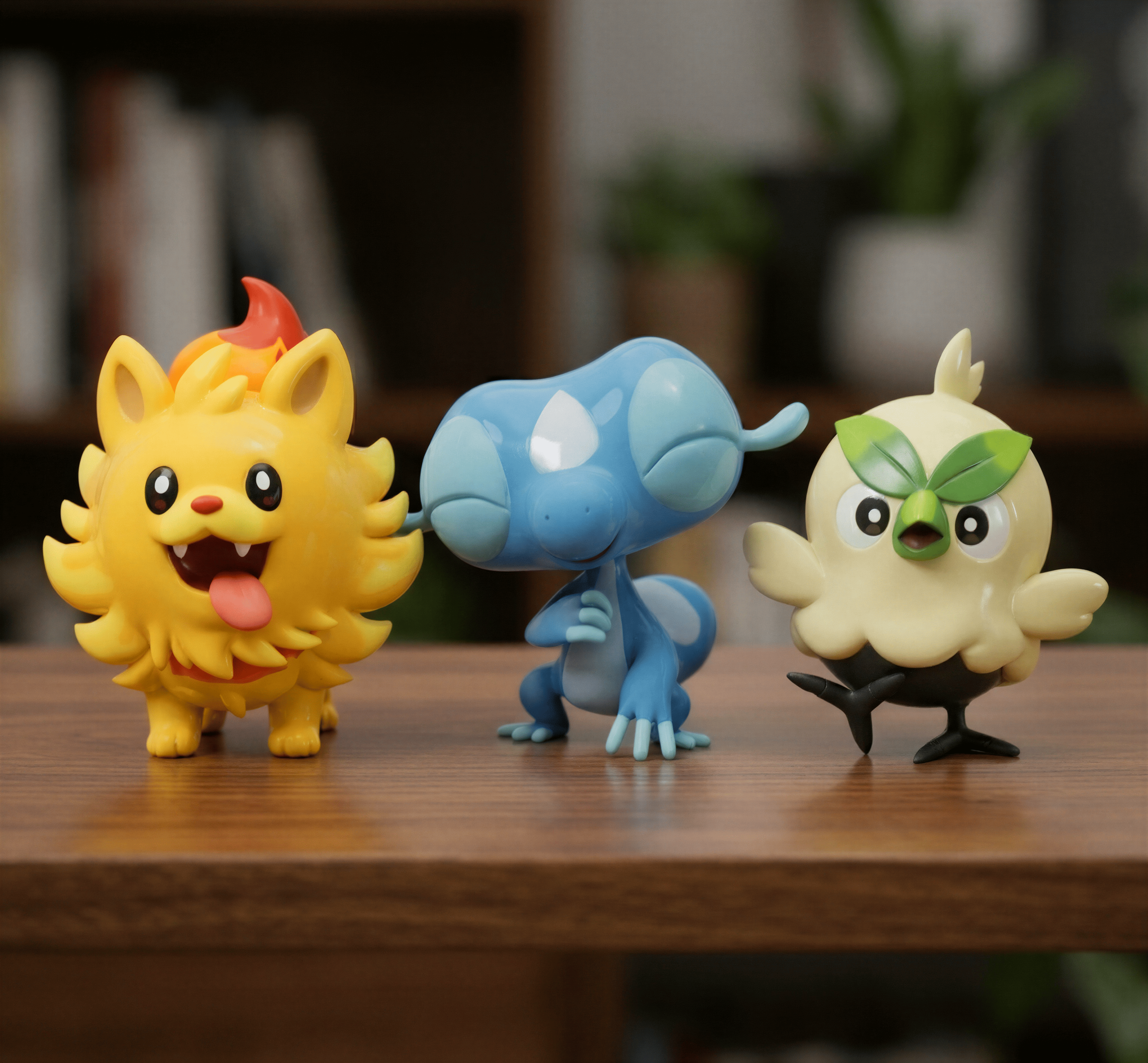 Iniciales 10° Generación - Pombon Browt Gecqua STL & OBJ - Descarga Digital 3