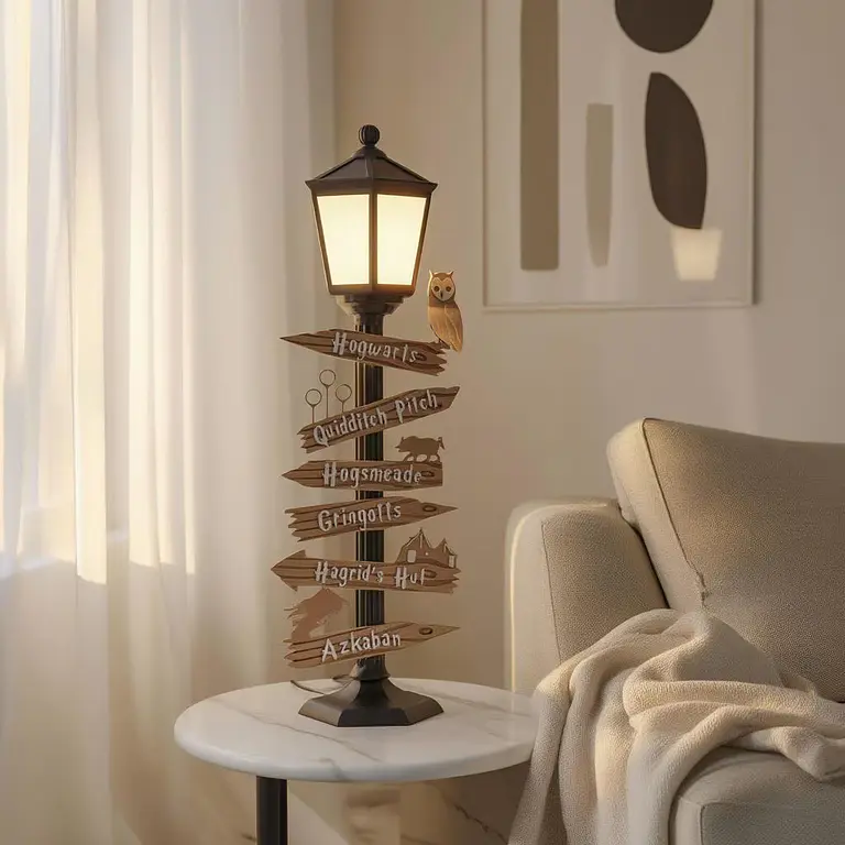 Farol LED Decorativo Inspirado en Harry Potter – Luz Decorativa USB 2
