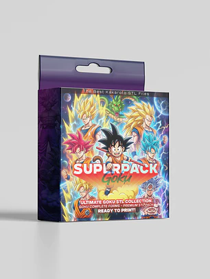 SuperPack Son Goku DBZ - Archivos STL para Impresión 3D