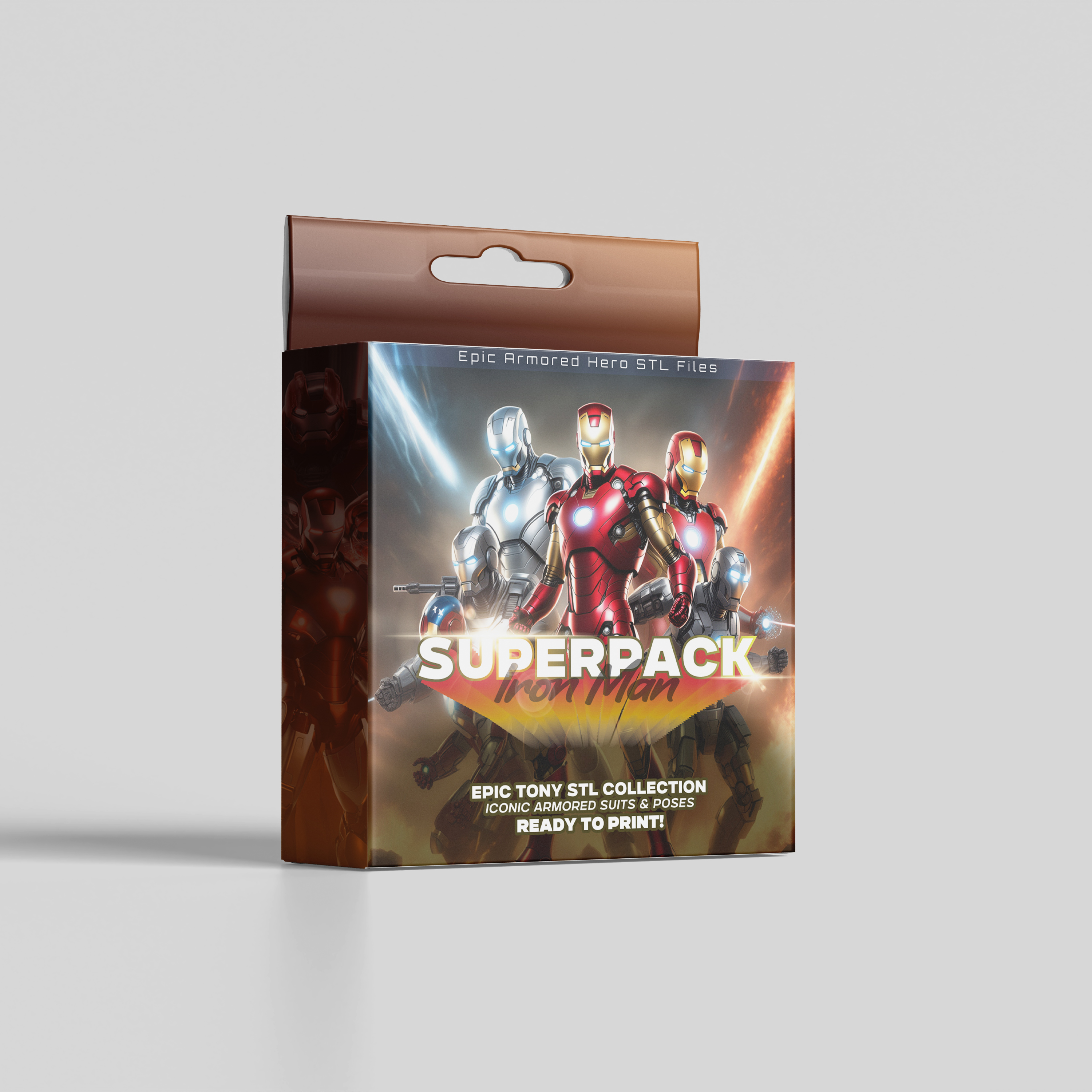SuperPack Ironman - Archivos STL de Tony Stark para Impresión 3D 1