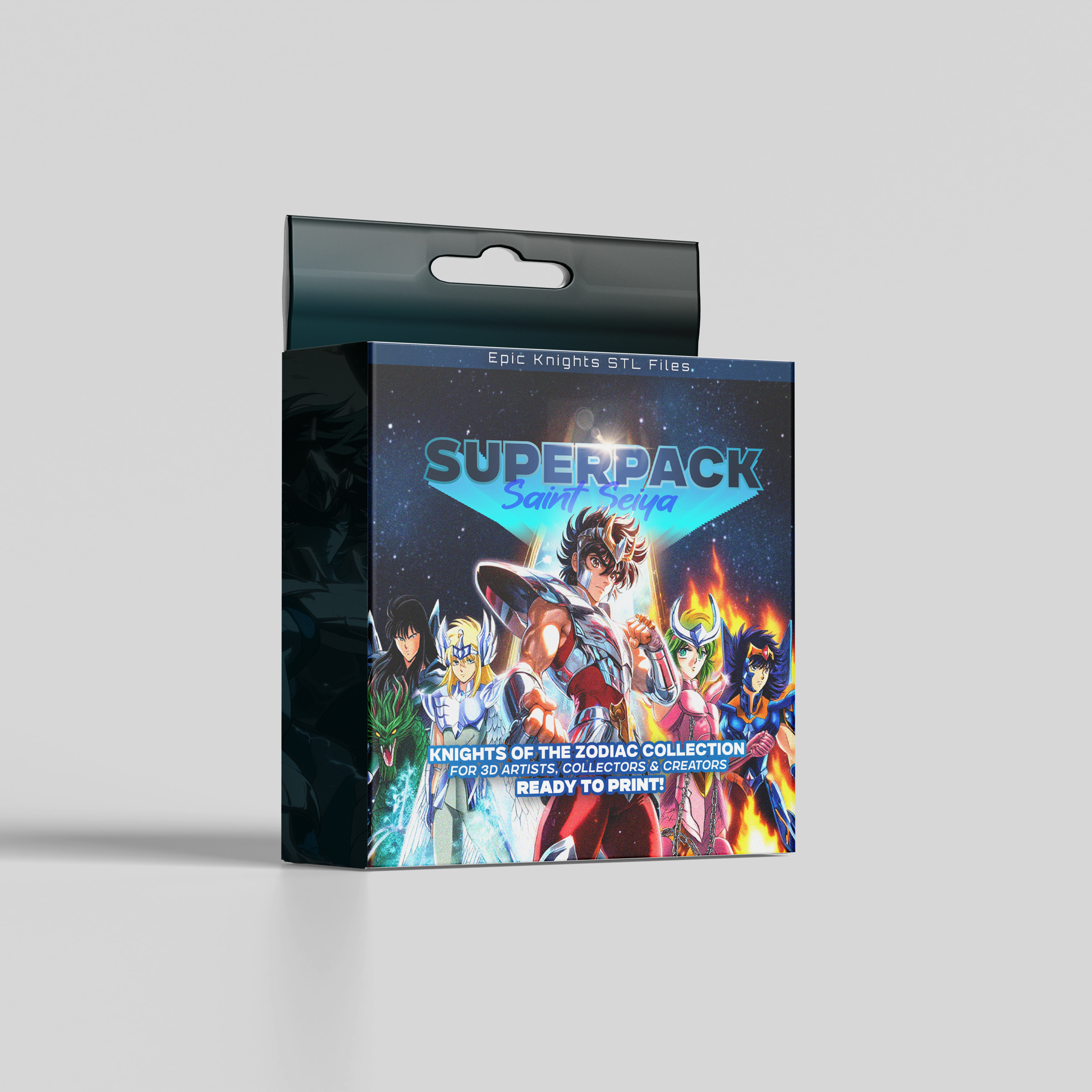 SuperPack Saint Seiya - Archivos STL de Los Caballeros para Impresión 3D 1