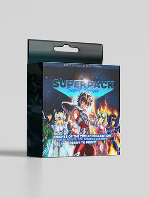 SuperPack Saint Seiya - Archivos STL para Impresión 3D