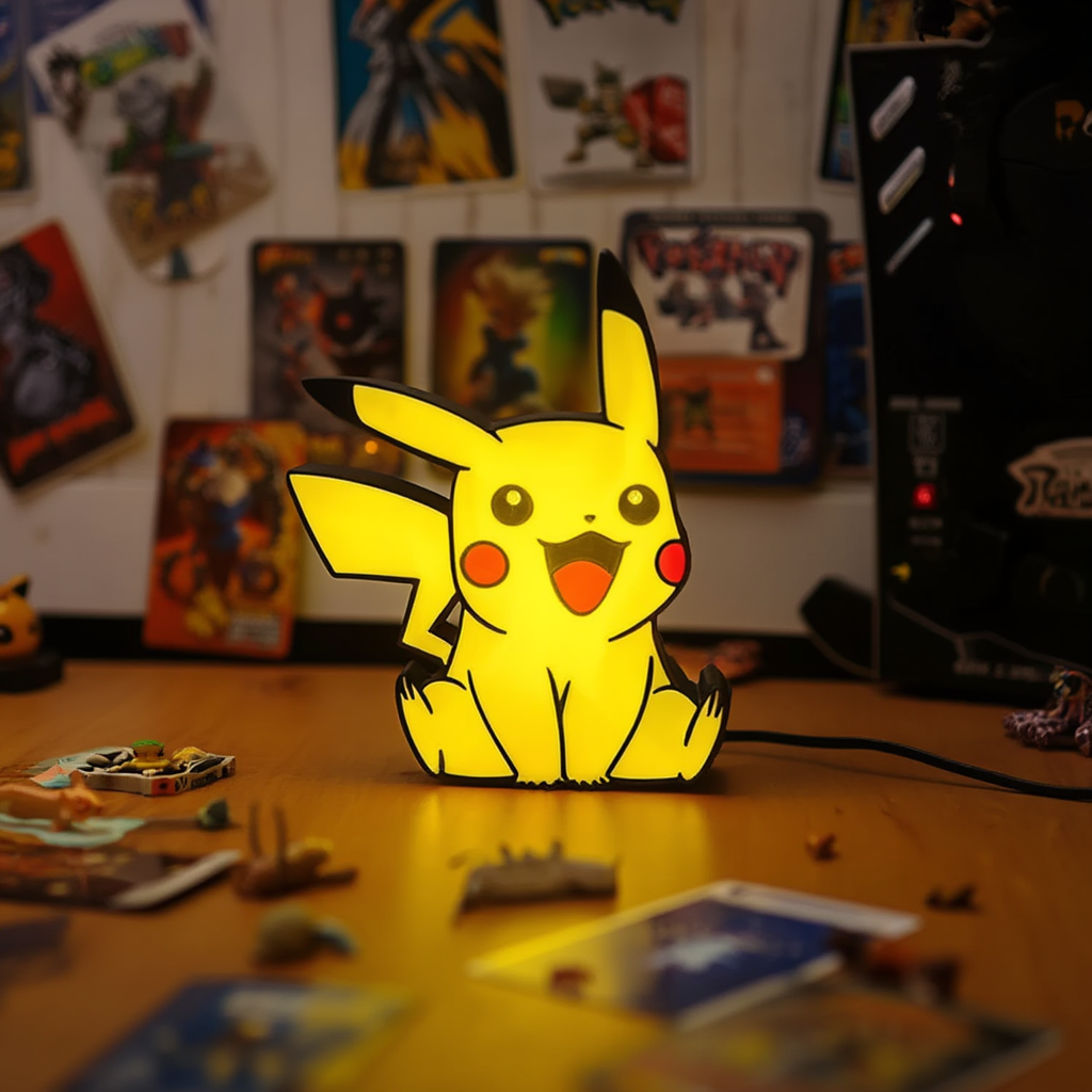 Lámpara LED - Pikachu - PKM 3