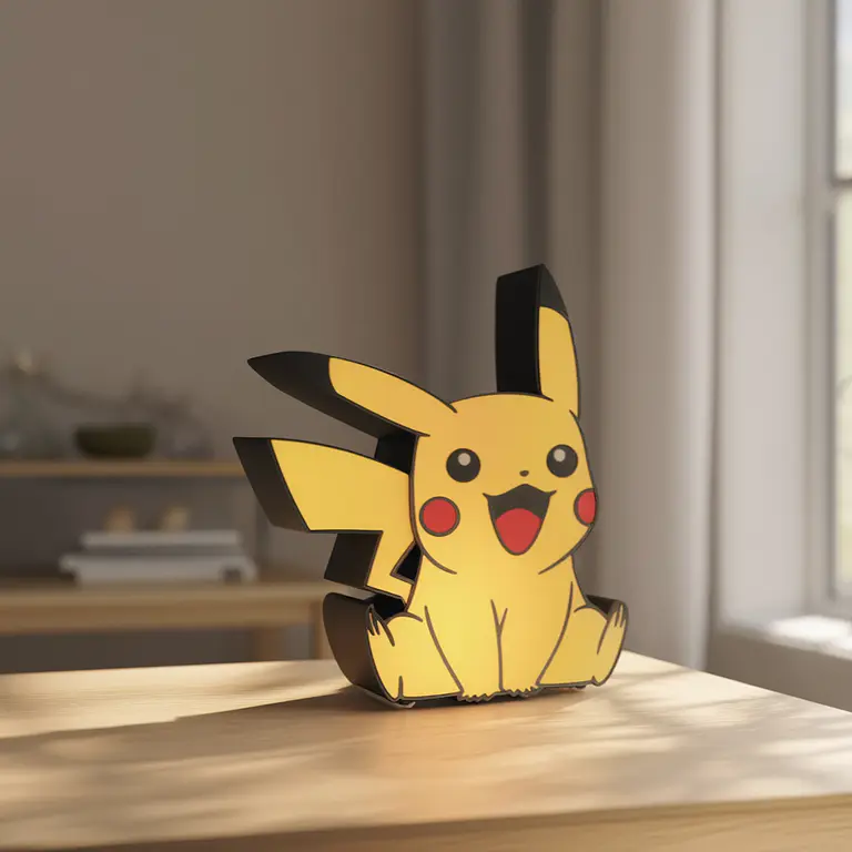 Lámpara LED - inspirado en Pikachu - PKM 2