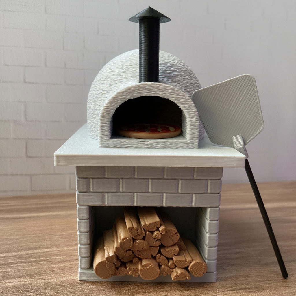 Miniatura Decorativa - Horno de Pizza 3