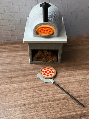 Miniatura Decorativa - Horno de Pizza