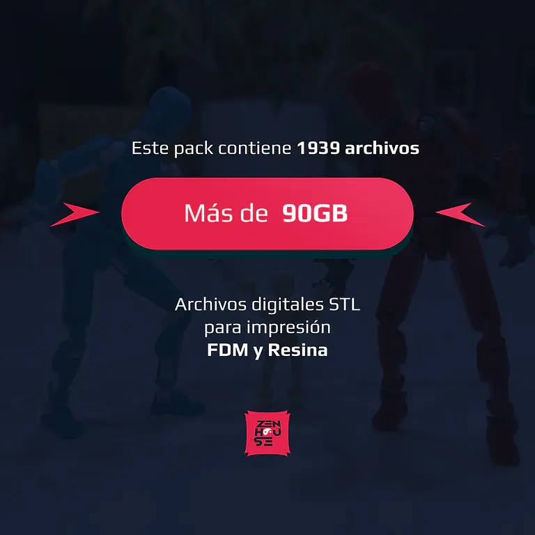 SuperPack Articulados - Archivos STL para Impresión 3D 2
