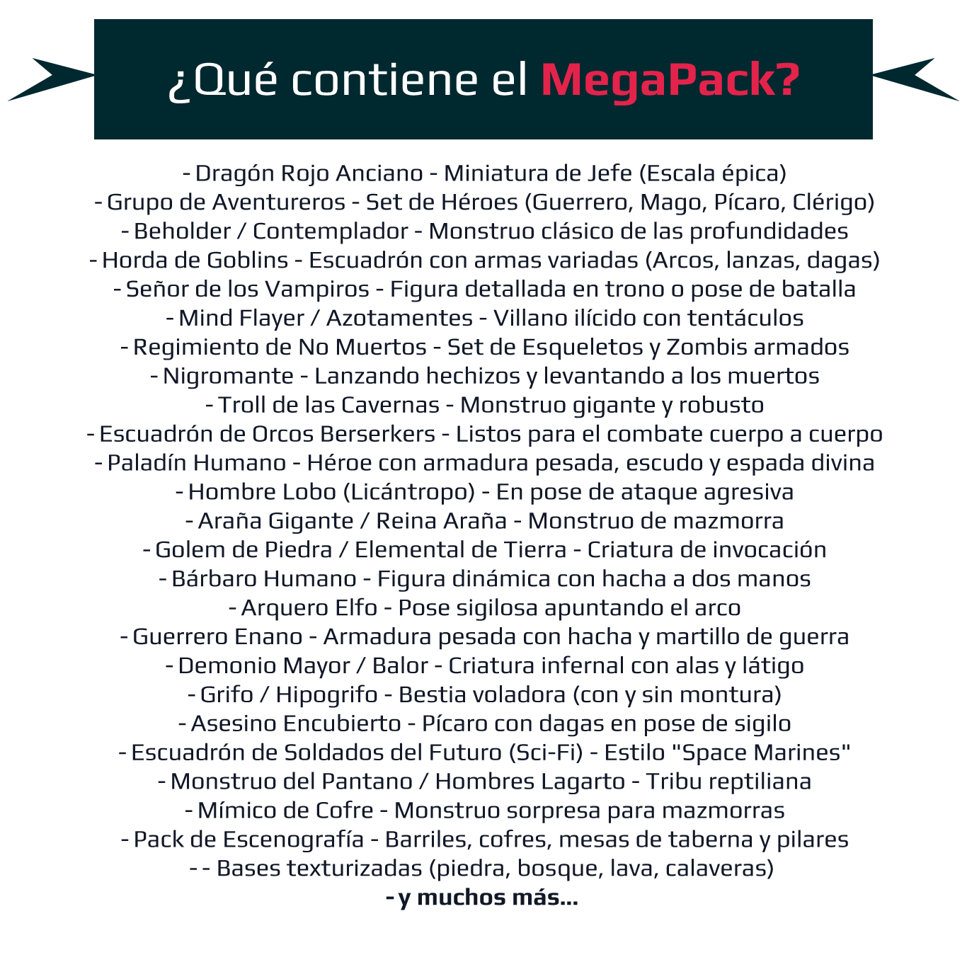 MegaPack +200GB STL Miniaturas 2