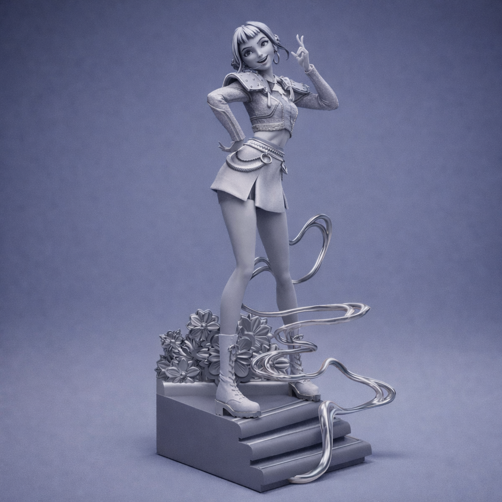 Diorama Kpop Demon Hunters 4