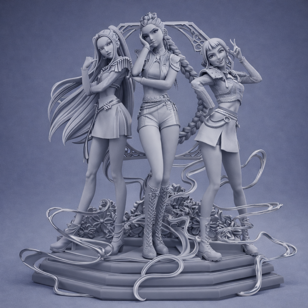 Diorama Kpop Demon Hunters 5