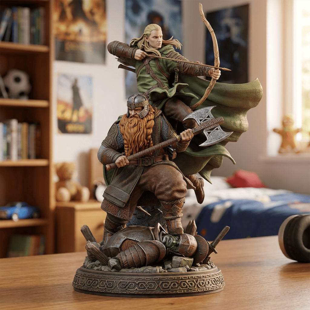 Legolas y Gimli /Diorama  1