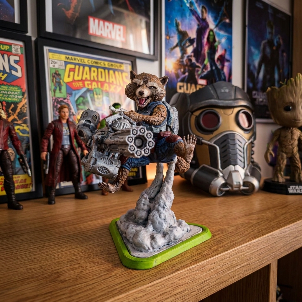 Rocket Raccoon /Miniatura 1
