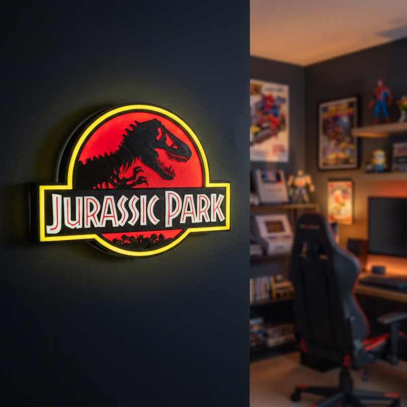 Lightbox Jurassic Park Logo 1
