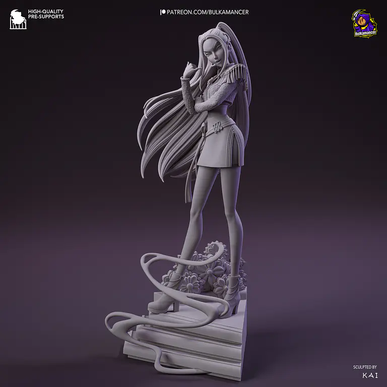 Figura de HUNTRIX - Rumi, Mira y Zoey - Estatua Anime Kpop Demon Hunters - Pintada a mano 8