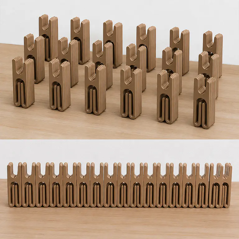 Pack 20 Clips sellador para bolsas 3