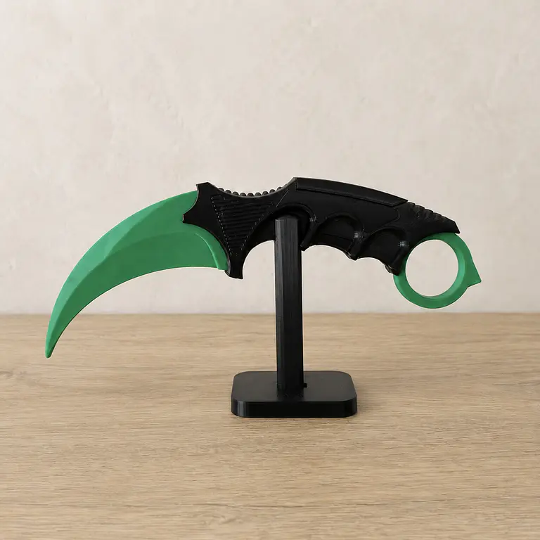 Karambit CS2 con Soporte 5