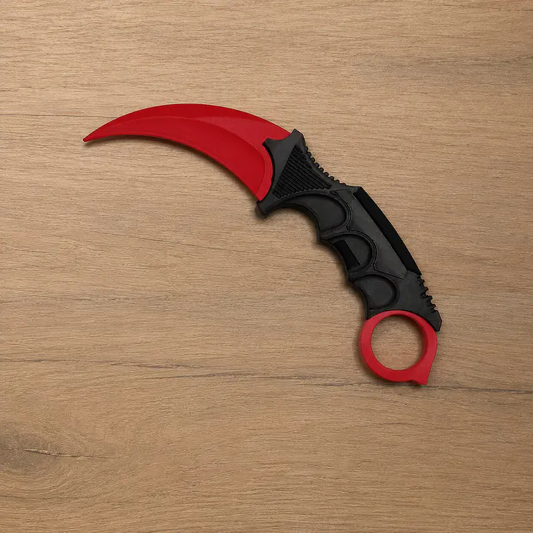 Karambit CS2 con Soporte 7