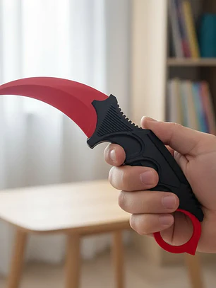 Karambit CS2 con Soporte
