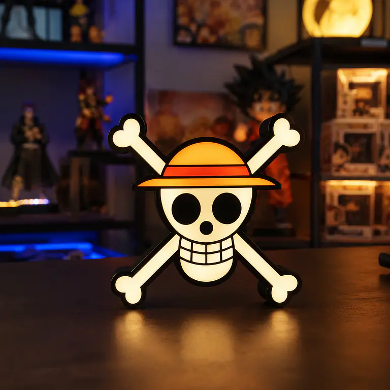Lámpara LED One Piece – Sombrero de Paja 1