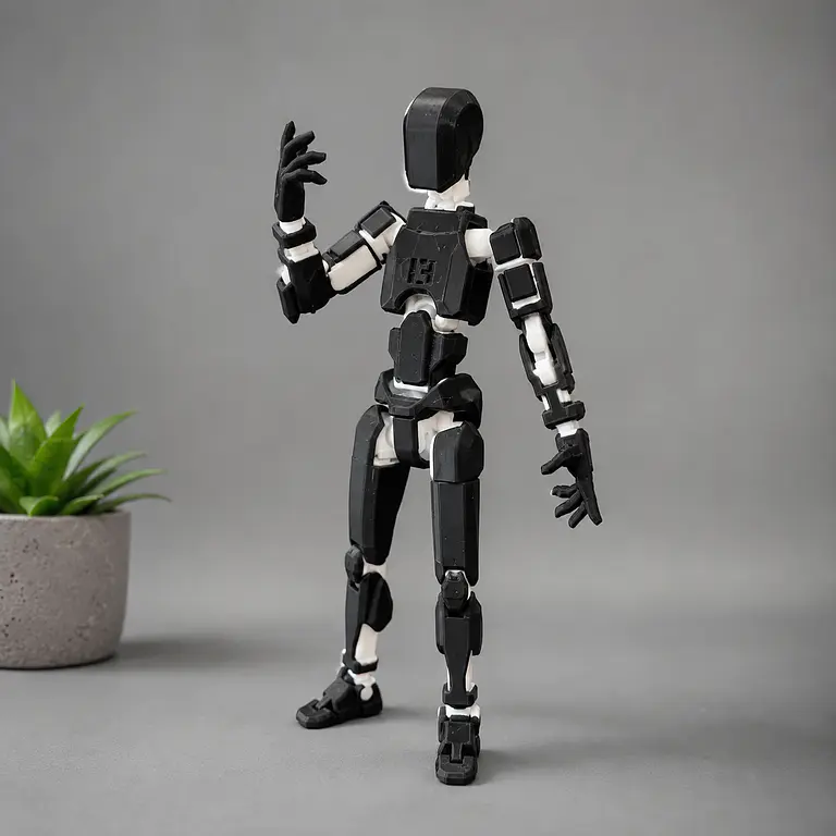 Figura Articulada Estillo Dummy 2
