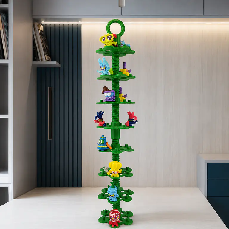 Torre Organizadora SuperZings - 48 figuras 6