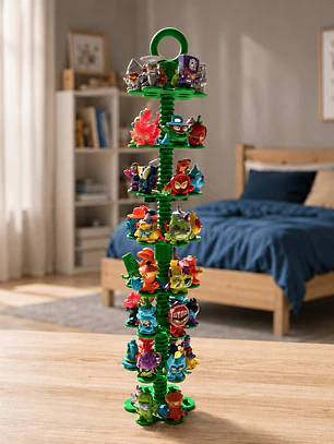 Torre Organizadora SuperZings - 48 figuras