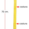 Cinta eslinga PROFESIONAL para lyra hoop o acrobacia aérea. Largo opcional: 25, 50, 75 y 100 cm.