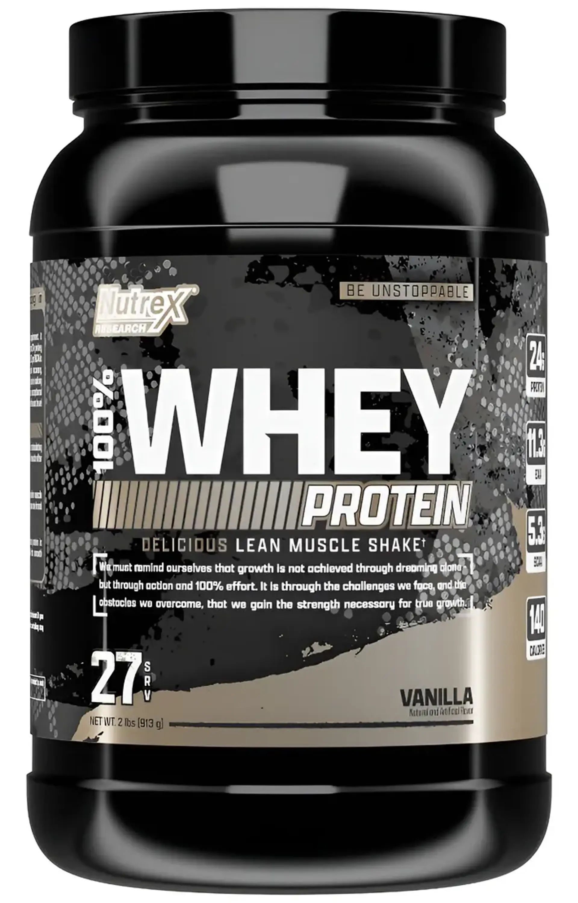 100% Whey 2 LB (choco/vainilla) Nutrex 1