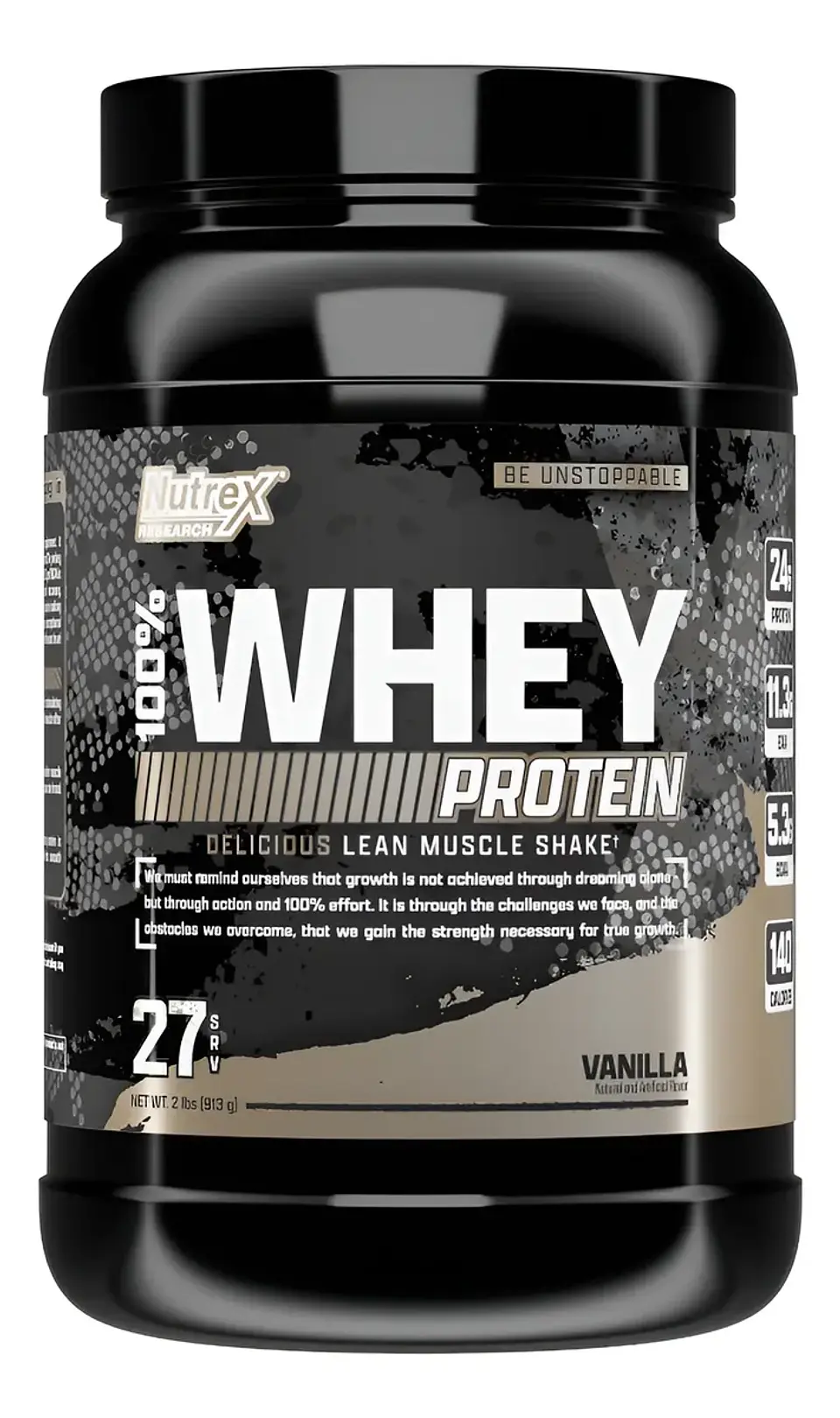 100% Whey 2 LB (choco/vainilla) Nutrex 1