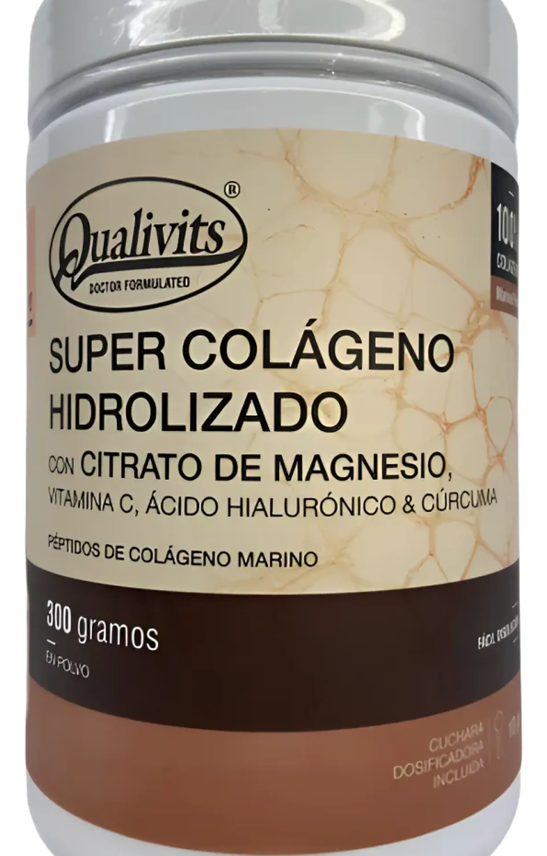 Super Colageno Hidrolizado 300gr marino Qualivits 1