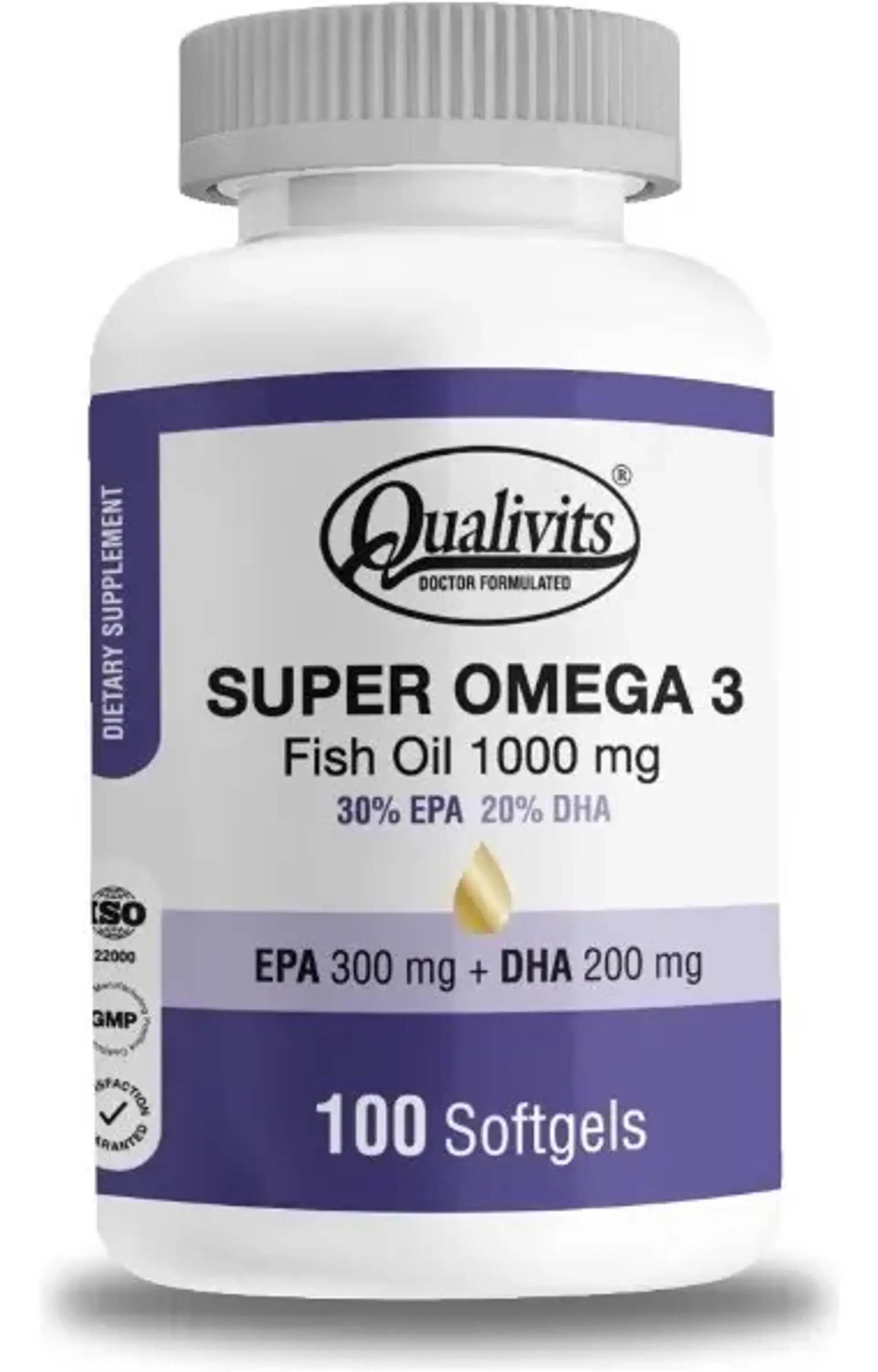 omega 3 fish oil 100 capsulas lajusticia 1
