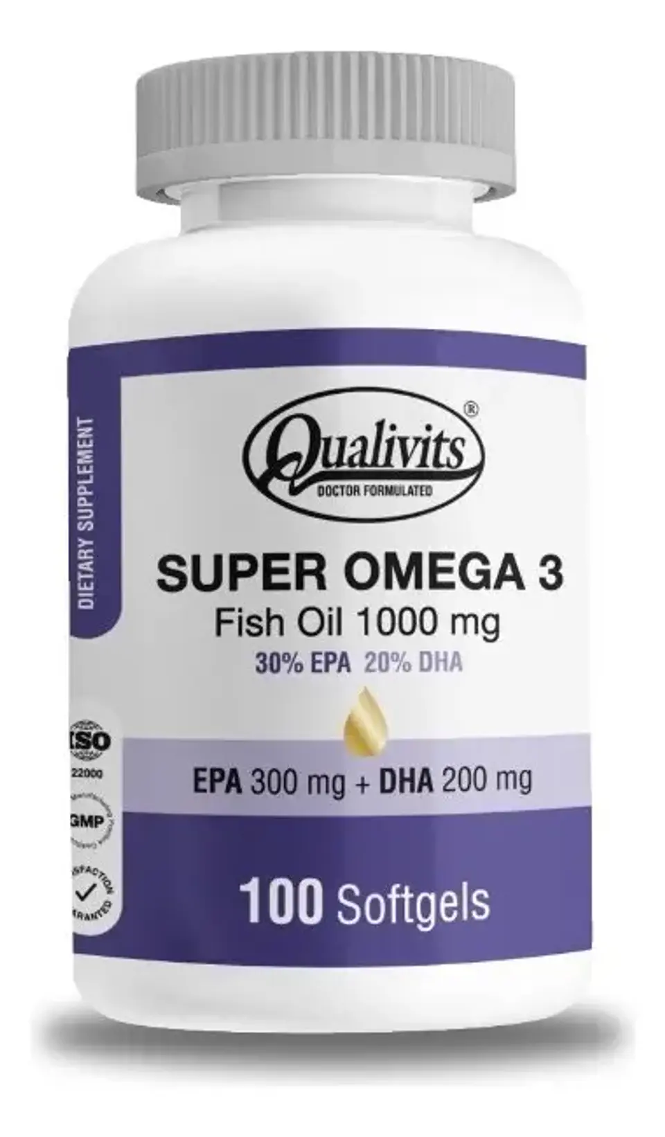 omega 3 fish oil 100 capsulas lajusticia 1