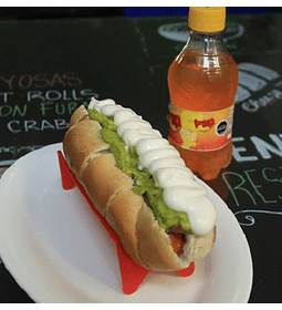 Hot Dog Italiano + Bebida 350cc